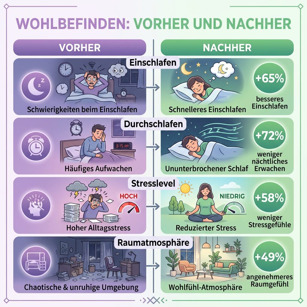 Wohlbefinden Vorher und Nachher: So verändert der Super Bloc den Alltag 2 Wohlbefinden Vorher und Nachher – Vergleich nach Super Bloc Nutzung